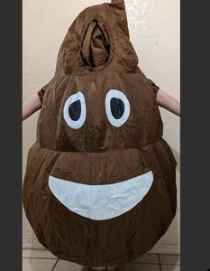 Kids Poop Emoji Costume